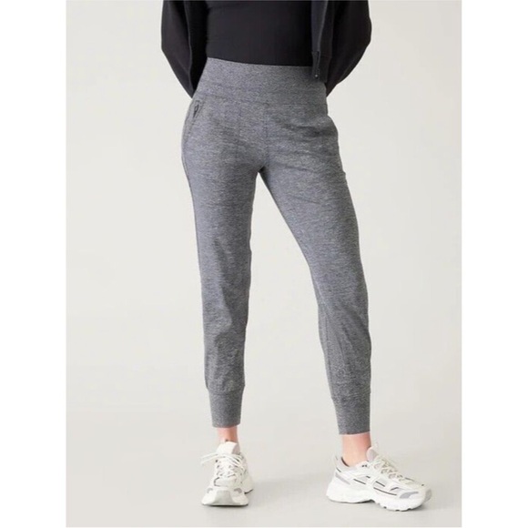 ATHLETA Venice Jogger Travel Casual Athleisure Pants Heather Gray XS - Picture 4 of 16